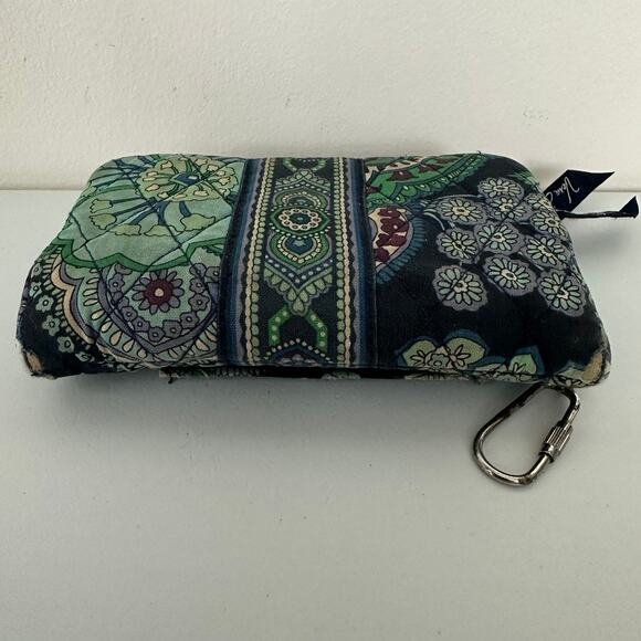 Vera Bradley Blue Rhapsody Taxi Wallet Compact Cotton Wallet For Crafts/Repairs - Picture 6 of 16